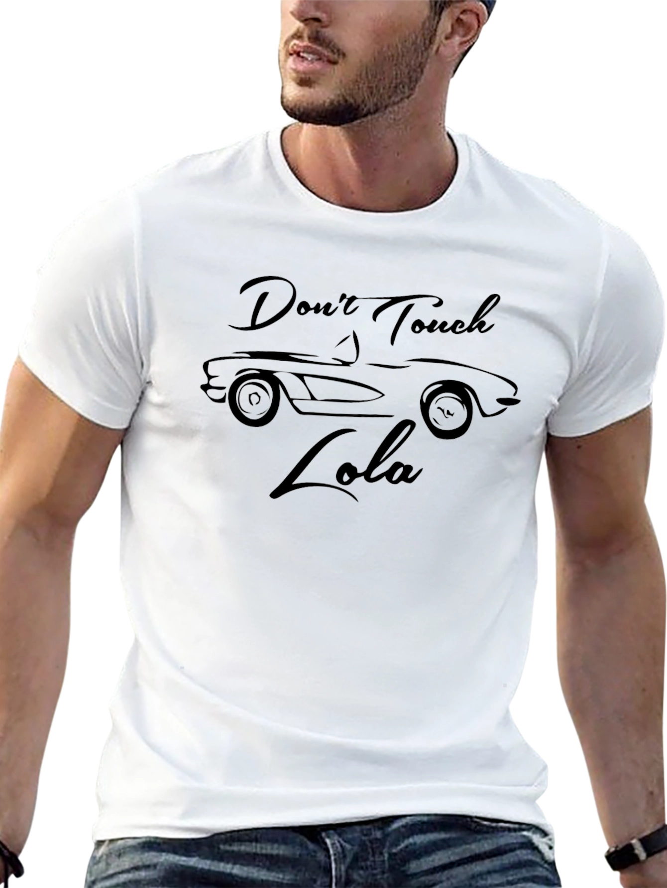 Dont Touch Lola T-Shirt - Classic Car Design