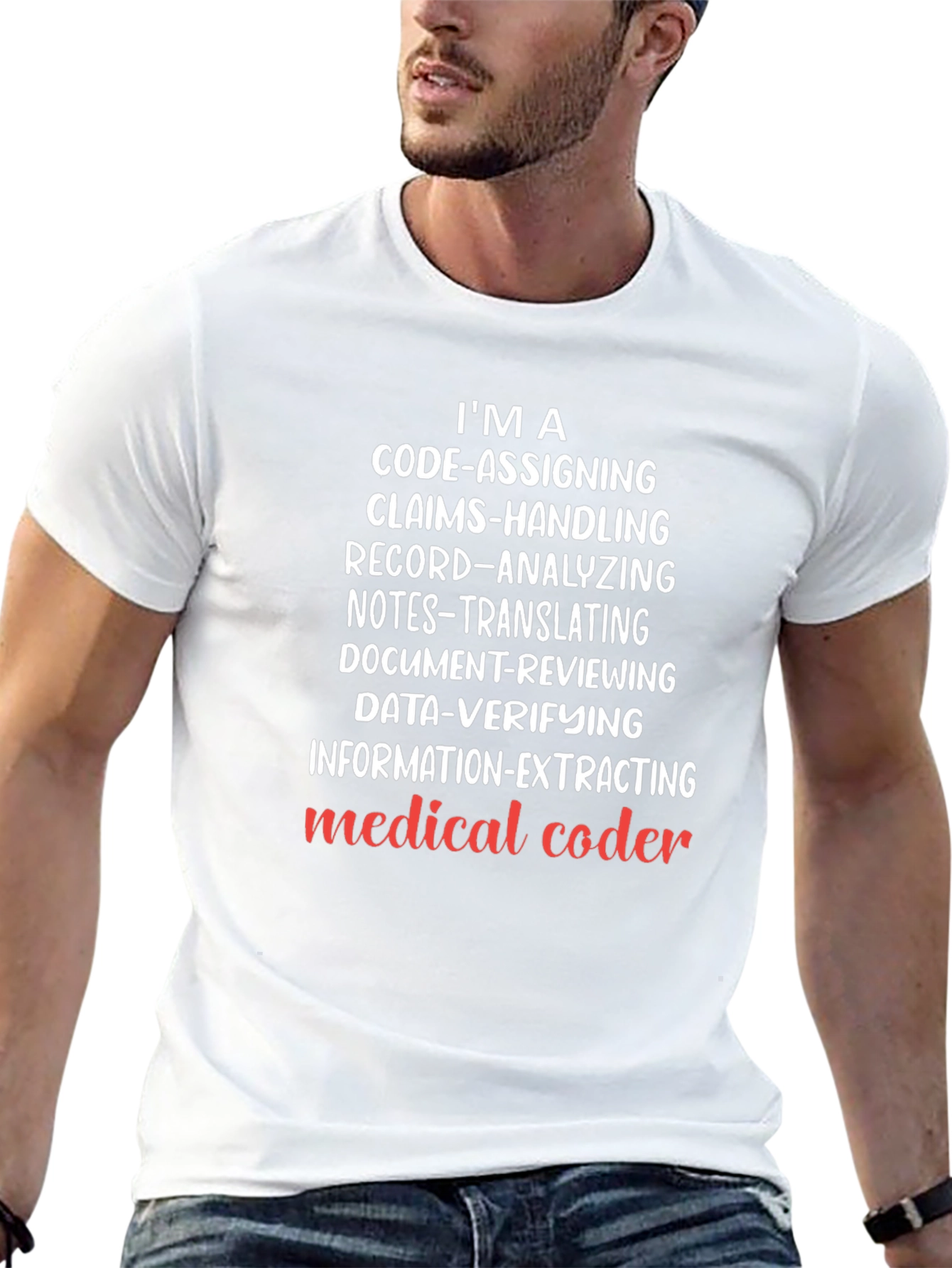 Medical Coder T-Shirt - IM A Code-Assigning