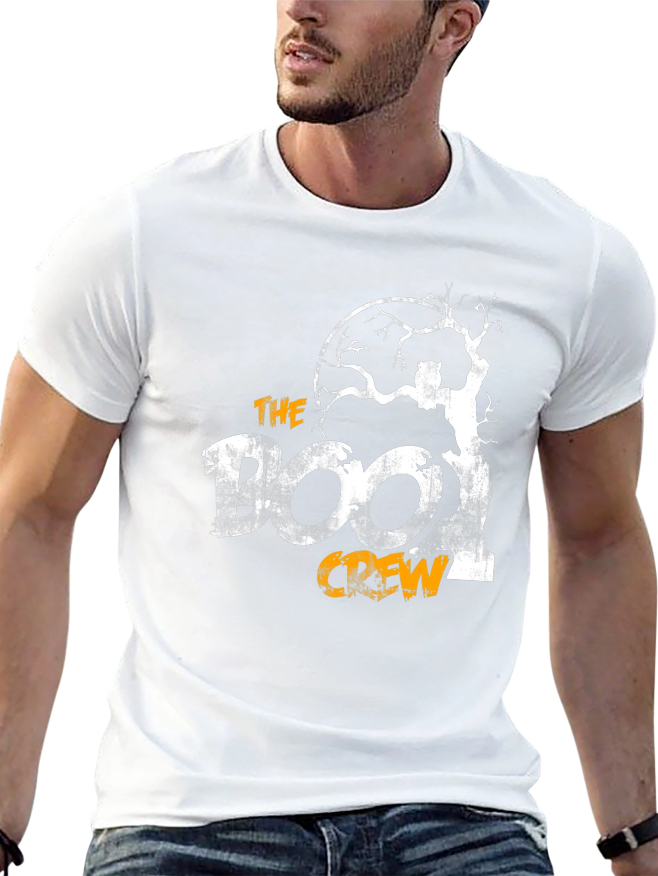 Boo Crew Graphic Tee Halloween T-Shirt