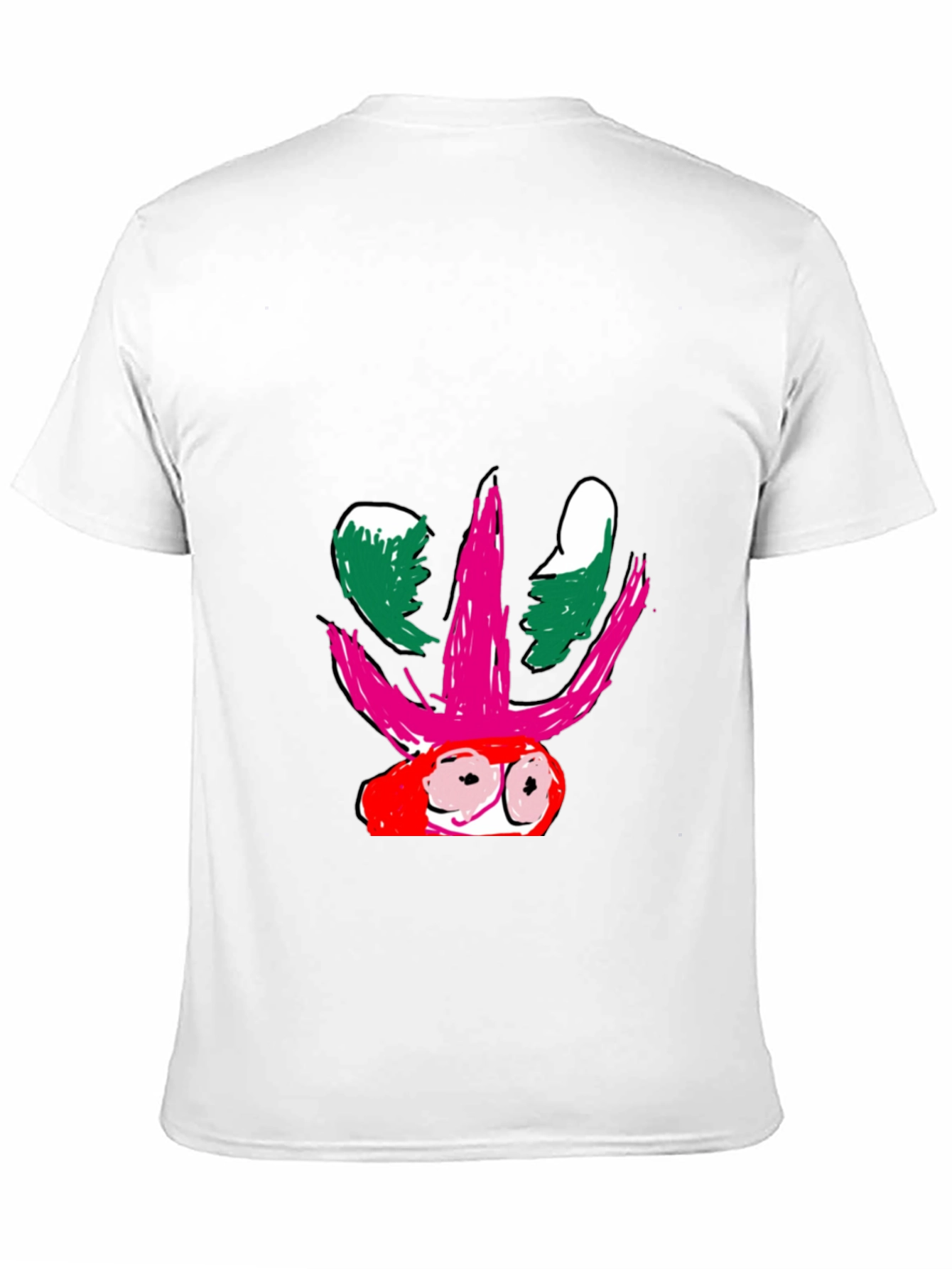 Abstract Graphic Print Black T-Shirt for Men