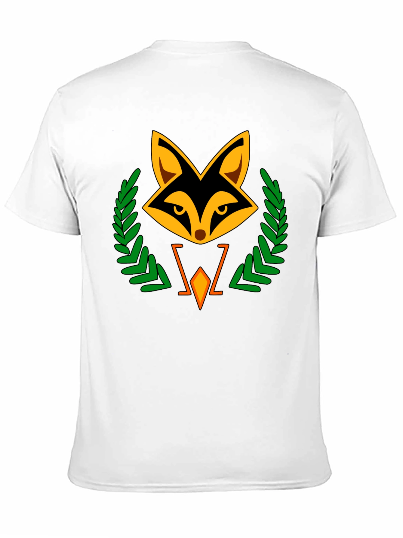 Fox Emblem Black T-Shirt - Stylish & Unique Design