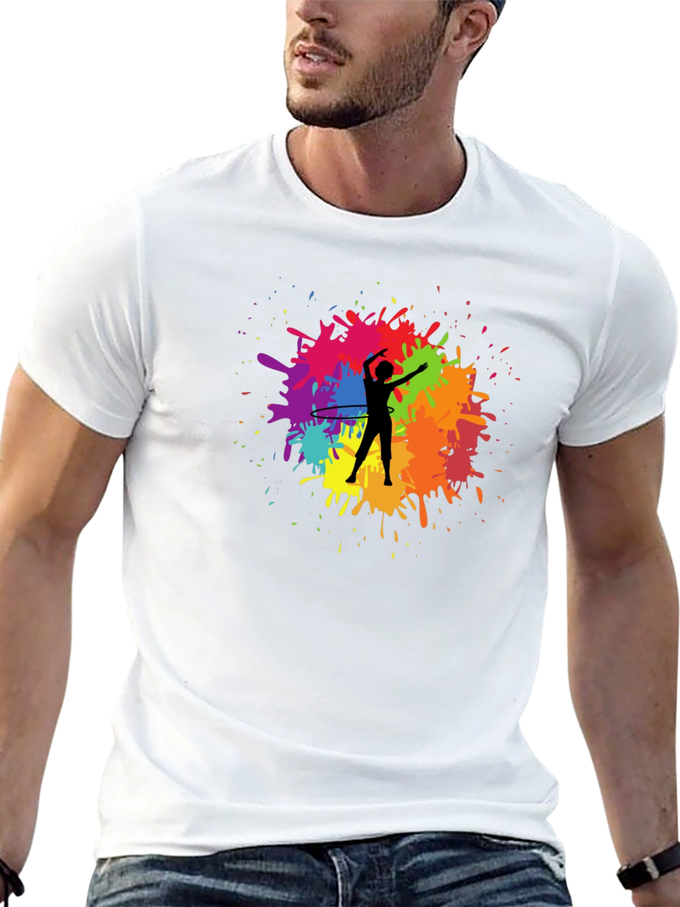 Colorful Hula Hoop T-Shirt