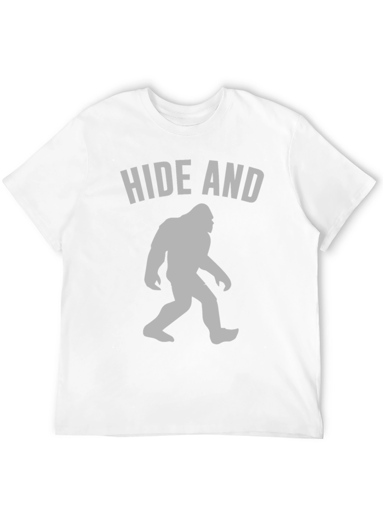 Hide and Seek Bigfoot T-Shirt Funny Sasquatch Tee
