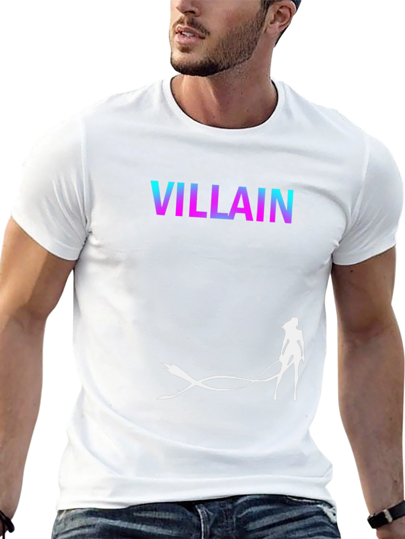 Villain Graphic Tee - Cool Anime Design T-Shirt