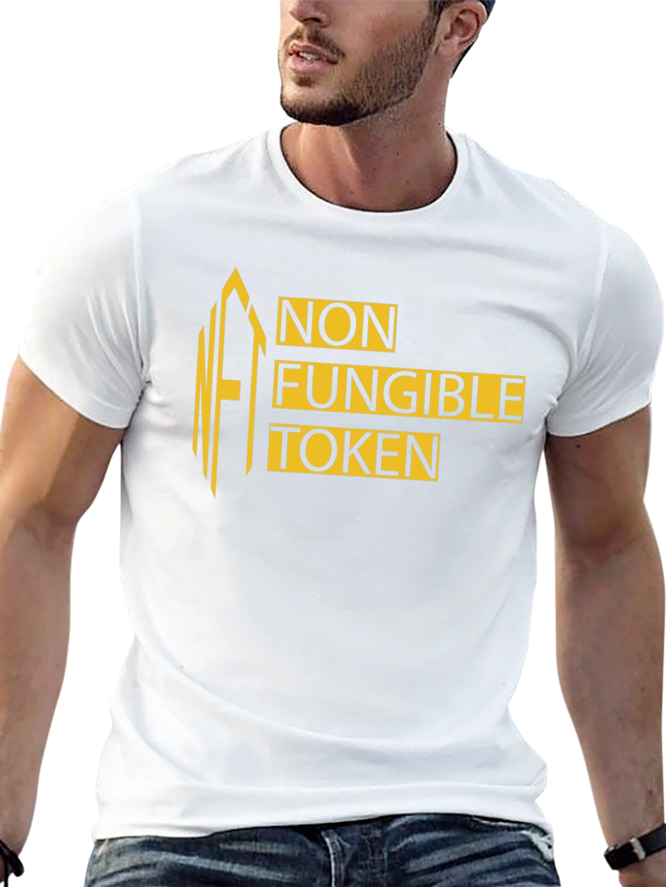 NFT Non-Fungible Token Graphic Tee - Black