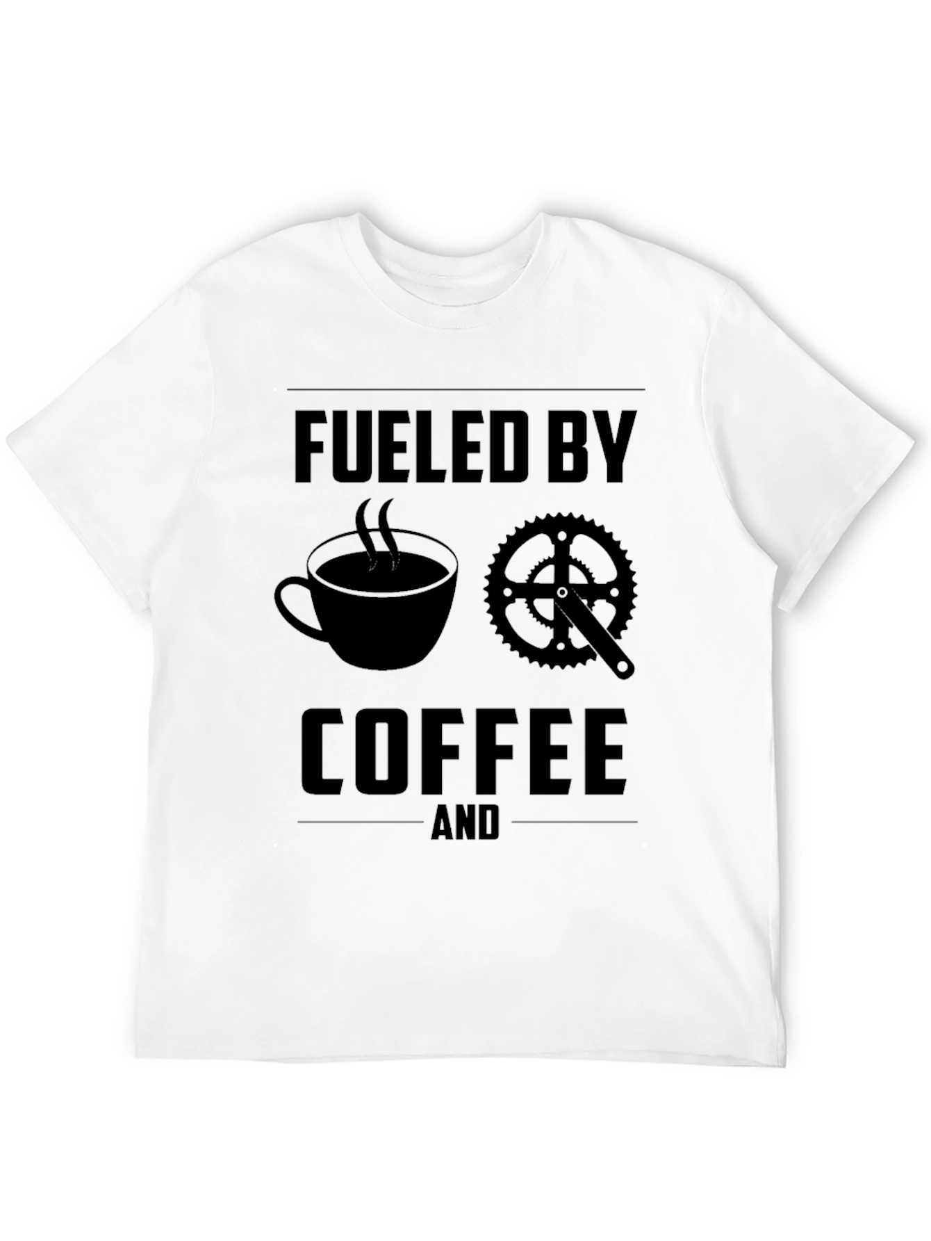 Fueled By Coffee and Cycling T-Shirt