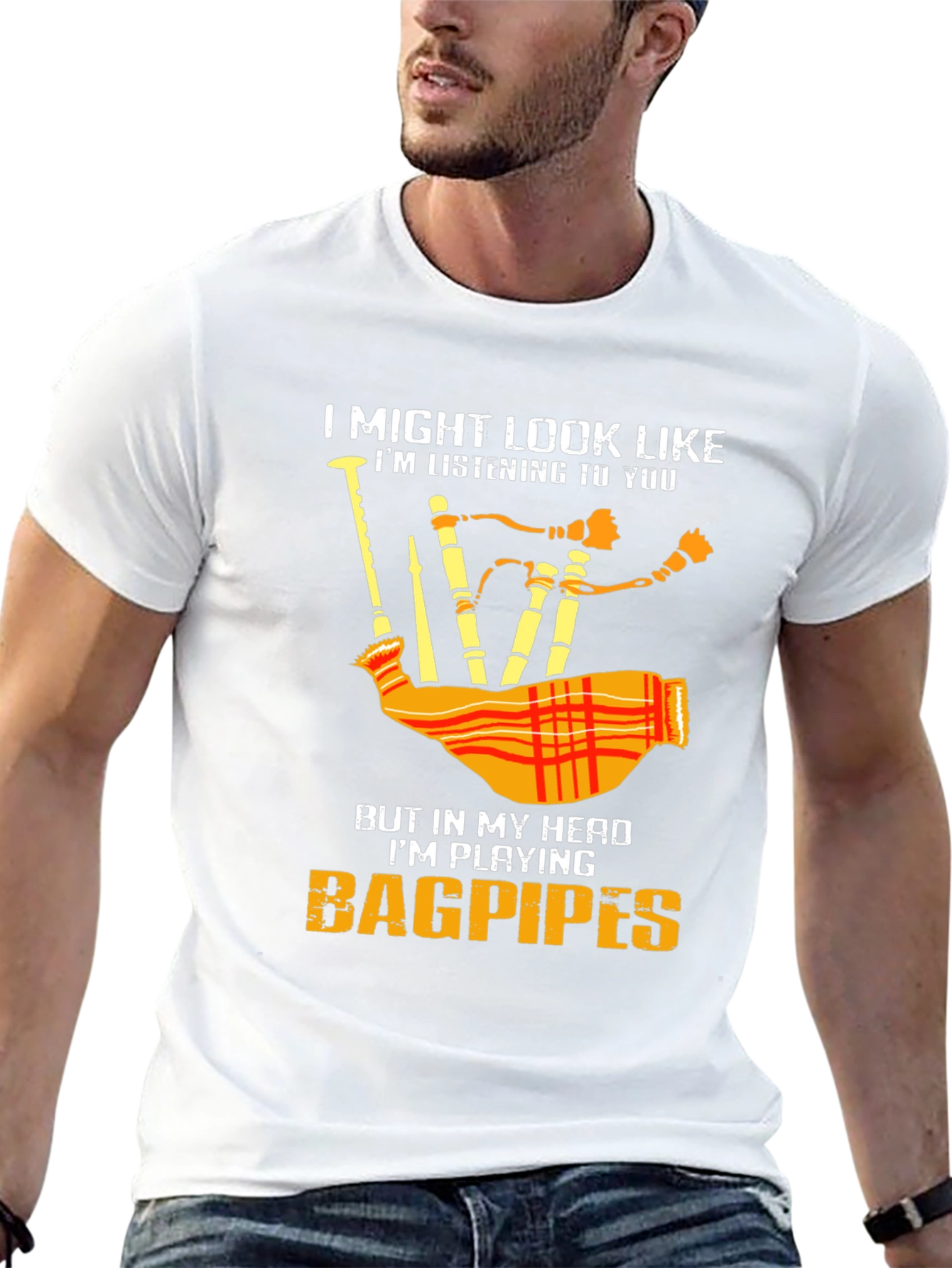 Bagpipes T-Shirt - Musician Tee