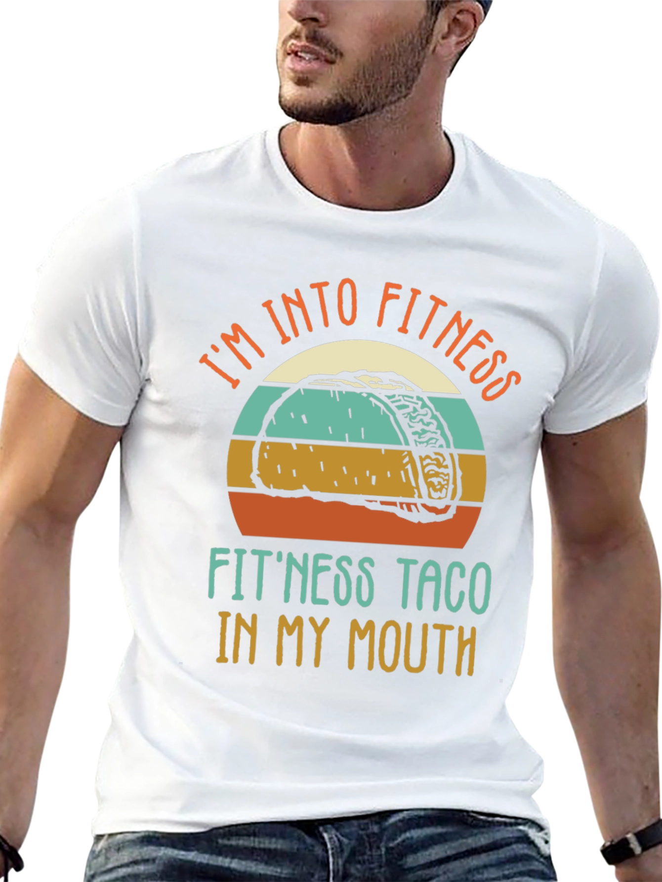 Fitness Taco Graphic T-Shirt