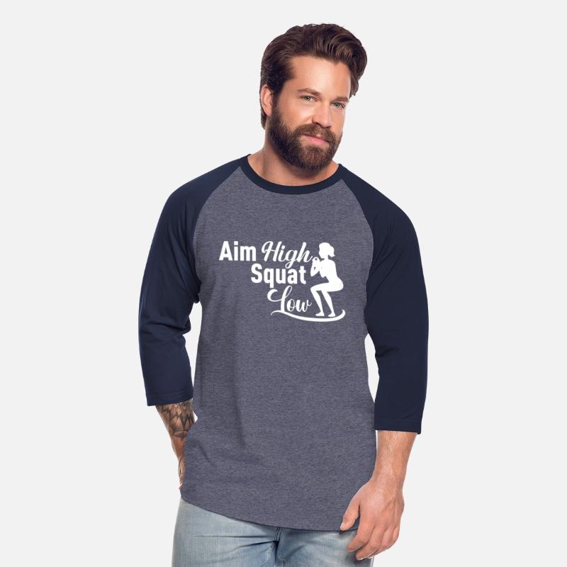Aim high squat low, squat lover, gym gift idea