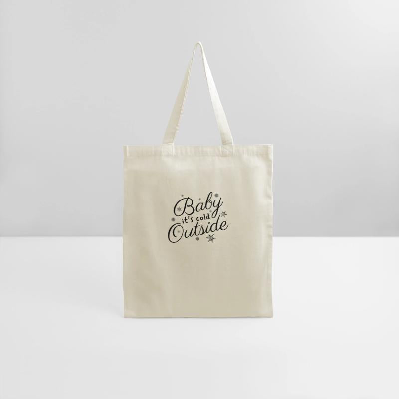 Baby It's Cold Outside Text Design