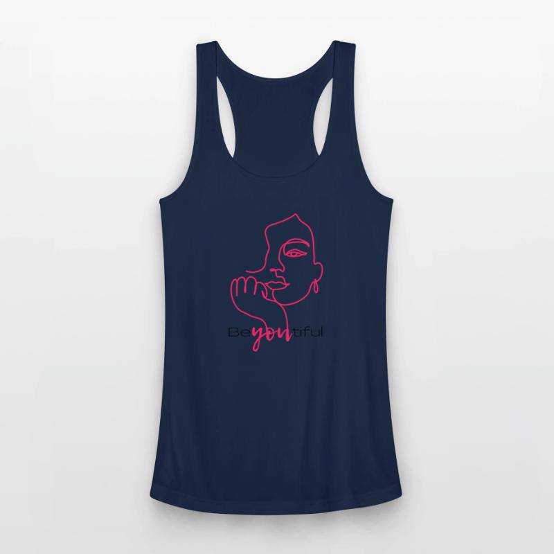Be You Beautiful Feminine T Shirt Design