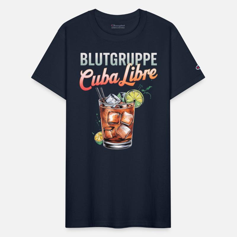 Blutgruppe Cuba Libre Cocktail Bartender