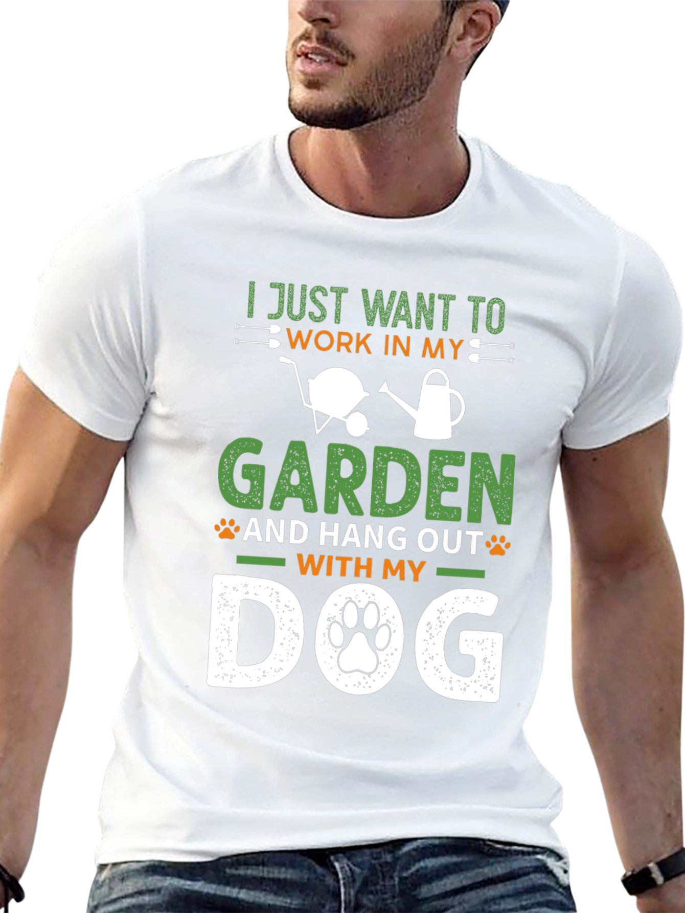 Gardening Dog Lover T-Shirt