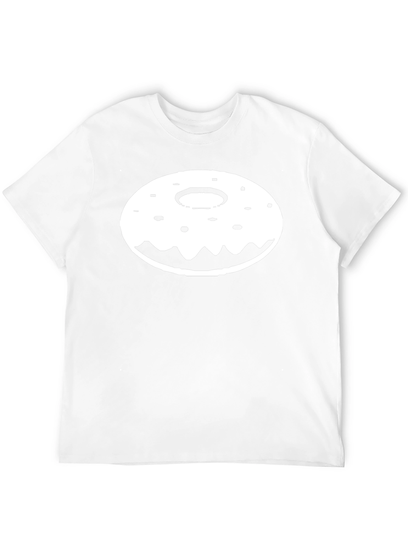 Donut Graphic Tee - Unisex Black T-Shirt