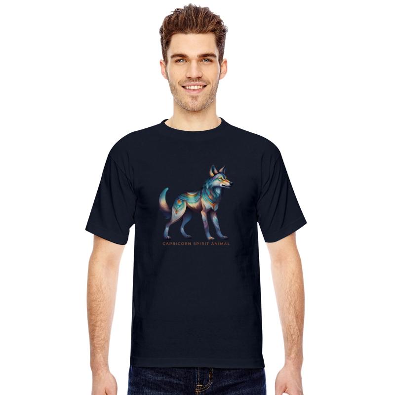 Capricorn Spirit Animal Wolf Alebrije Male