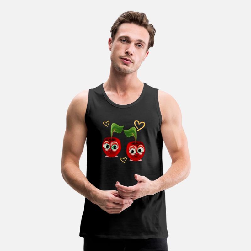CHERRIES COUPLE IN LOVE