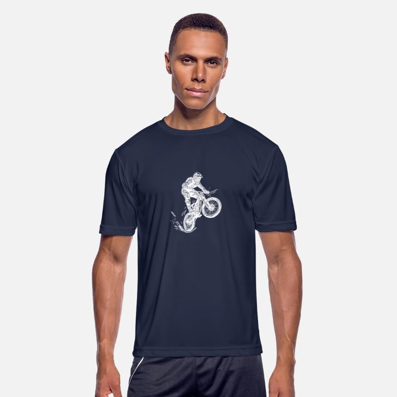 Cool Cyclist Mountain Biker