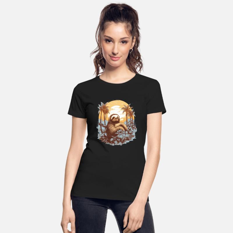 Cozy Sloth Illustration