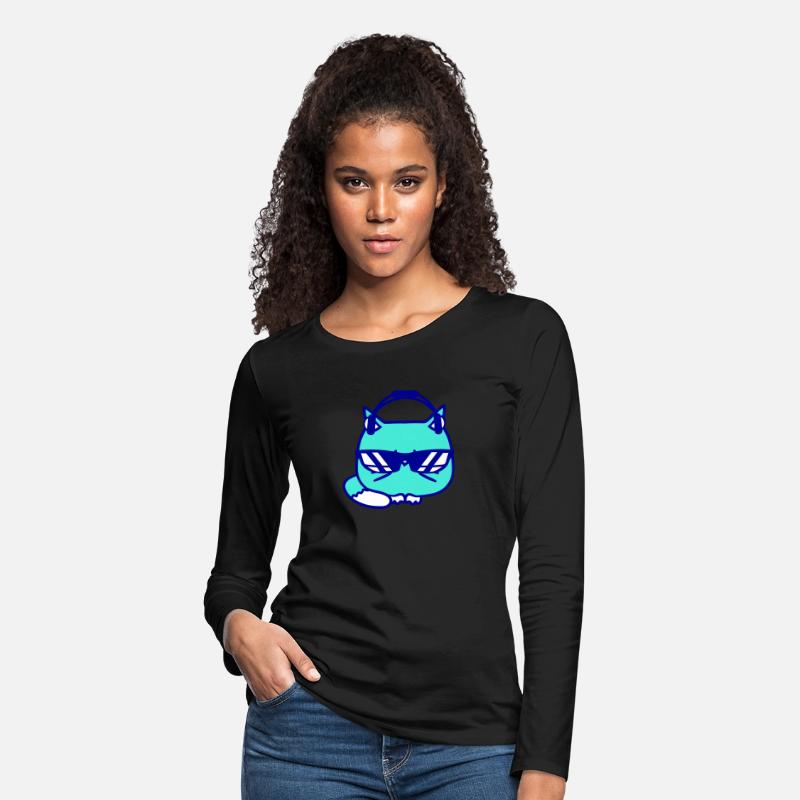 Cute Cool DJ Cat Pet Kitten Sunglasses Music Party