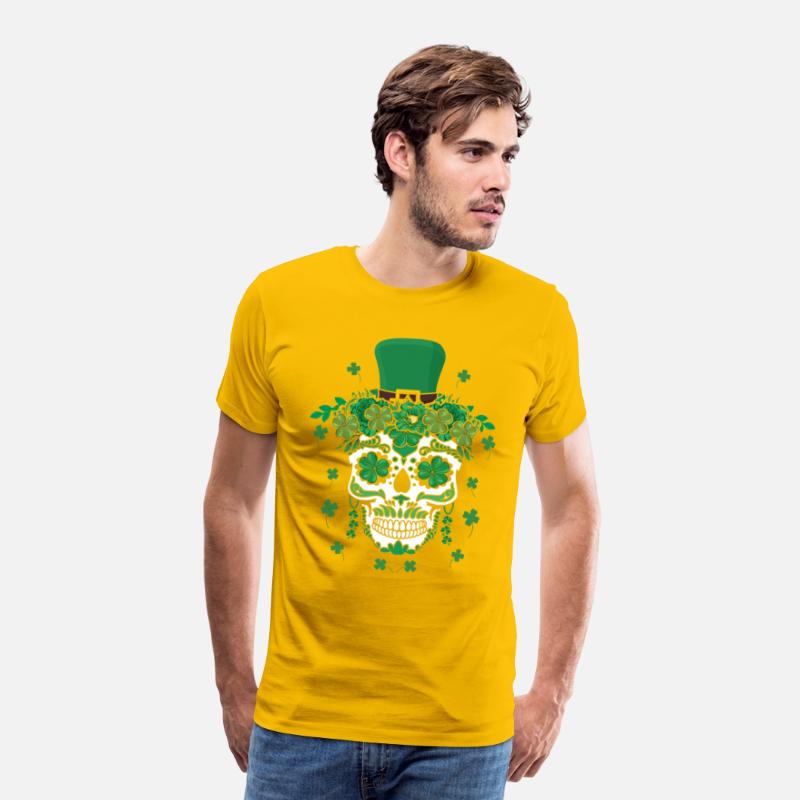 Dia De Los Muertos St Patty's Day Irish Flower