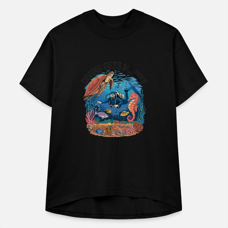 Diving Gets Me Wet Underwater Adventure with Sea