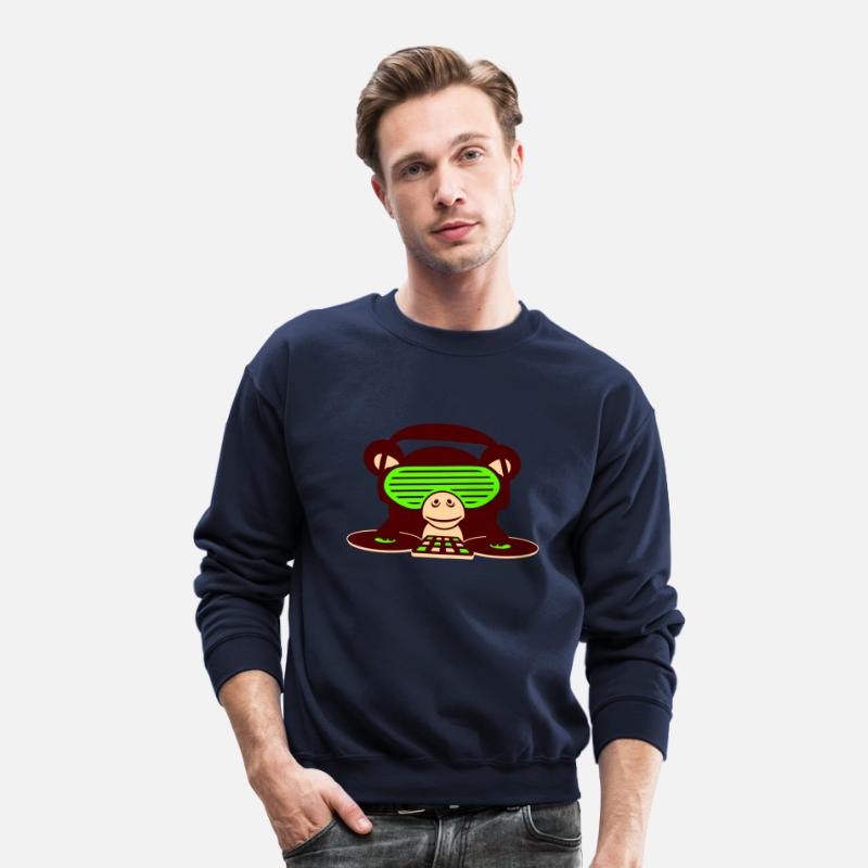 DJ Club Disco Music Party Funny Monkey Chimpanzee