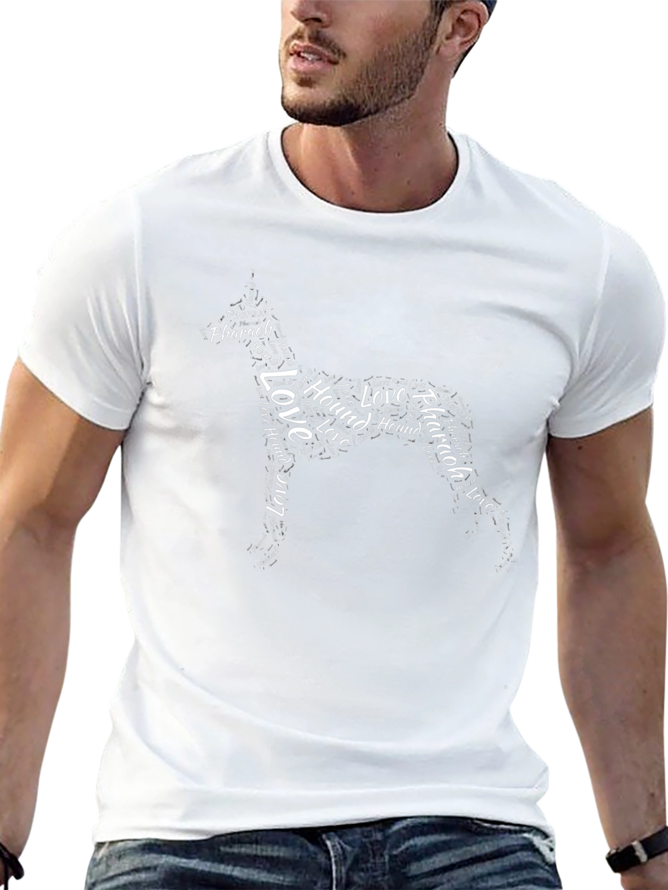 Pharaoh Hound Love T-Shirt