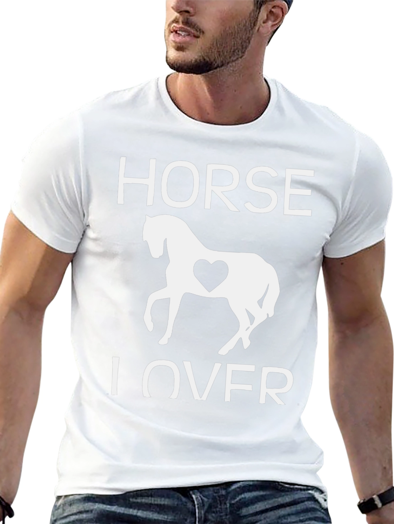 Horse Lover T-Shirt - Black