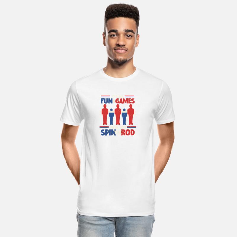 Foosball Player Spin The Rod