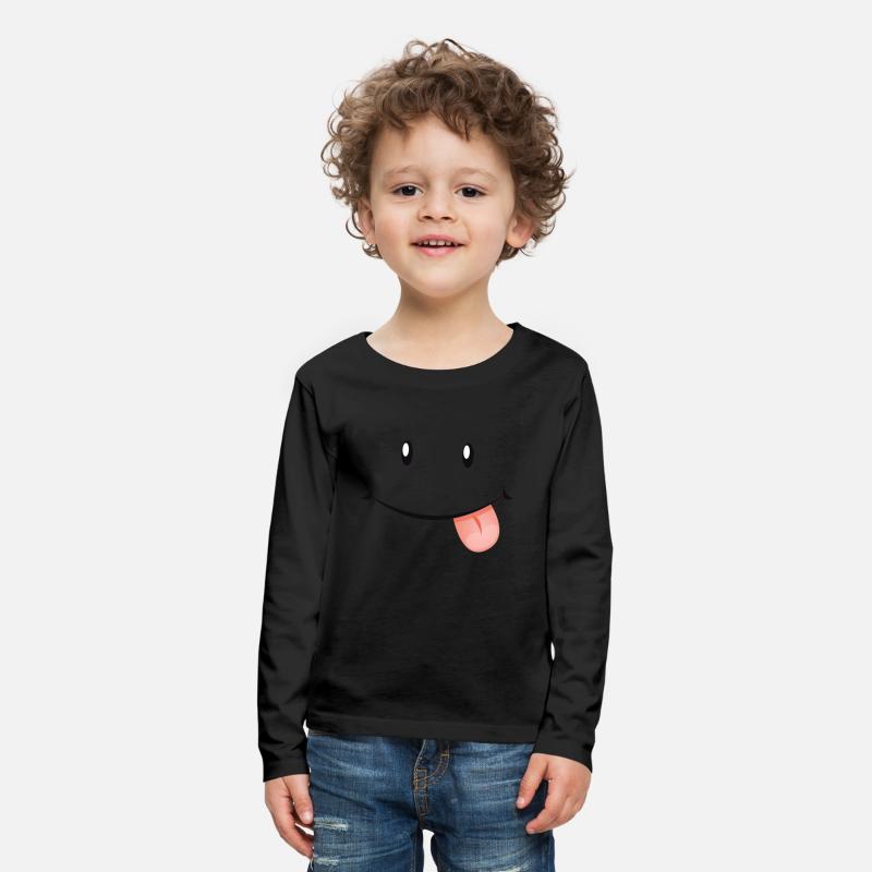 Funny face - smiling with tongue