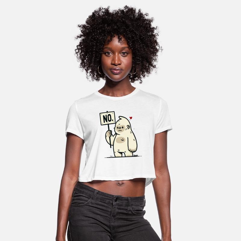 Gorilla Says No – Cute Protest