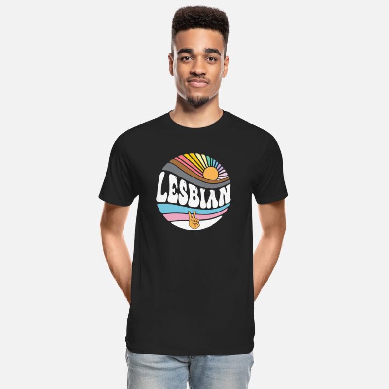 Groovy LGBT Gay Rights Pride - Vintage Lesbian