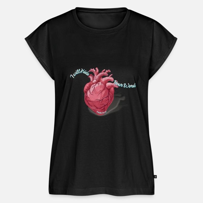 Hide Your Word Graphic Tee White Lettering