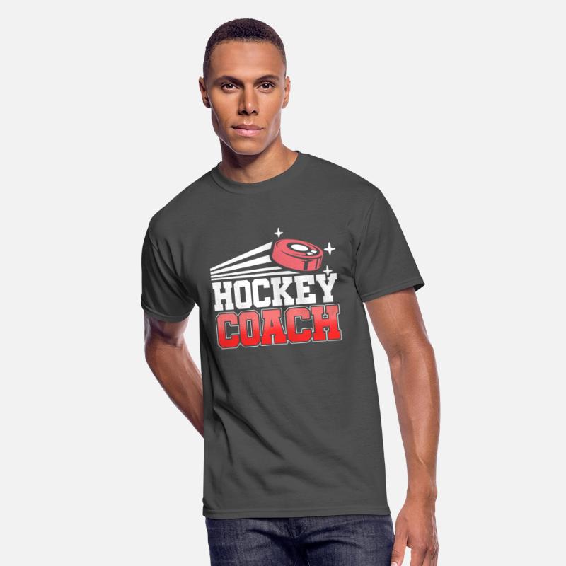 Hockey Coach Passing Puck Sports Player Ice Hockey