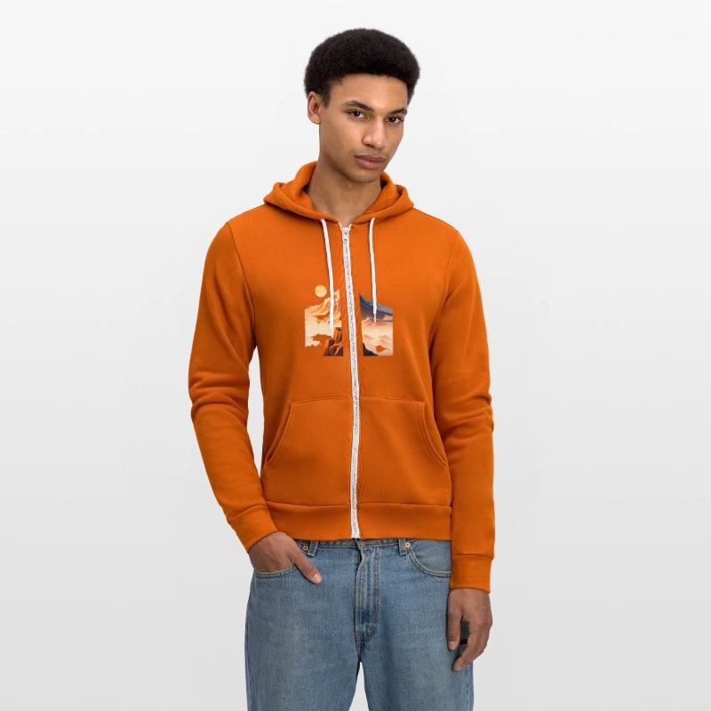 Horse running to mountain