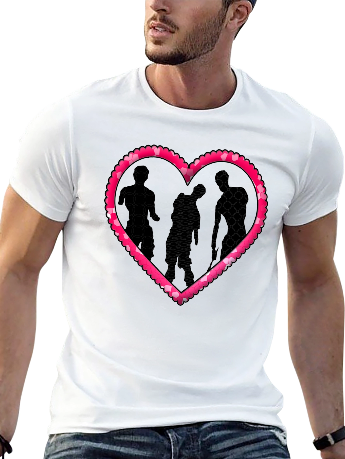 Zombie Heart Graphic T-Shirt - Valentines Day Tee