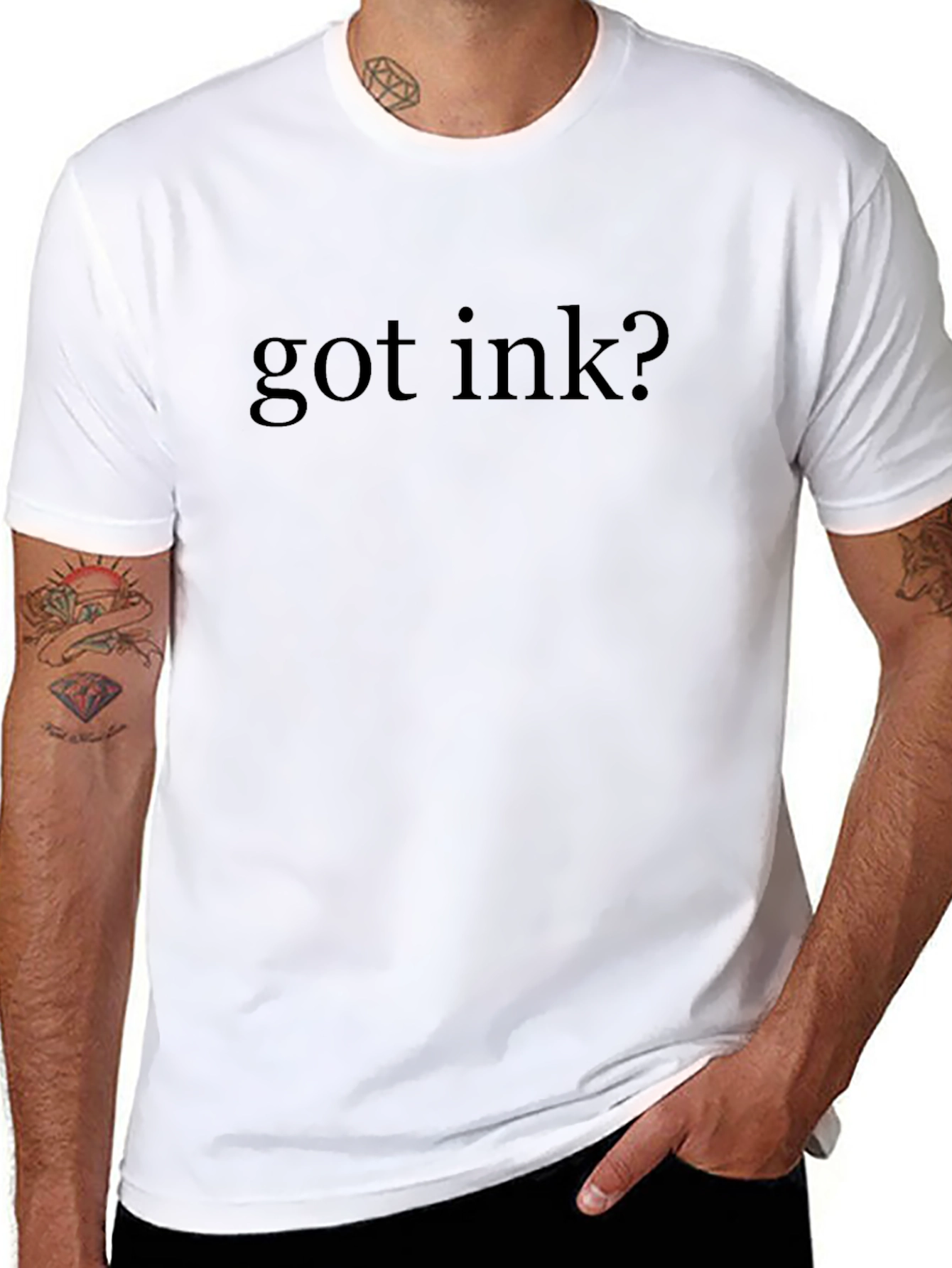 Got Ink? Graphic Tee - Mens Black T-Shirt