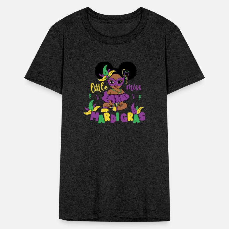 Little Miss Mardi Gras Baby Girl Design
