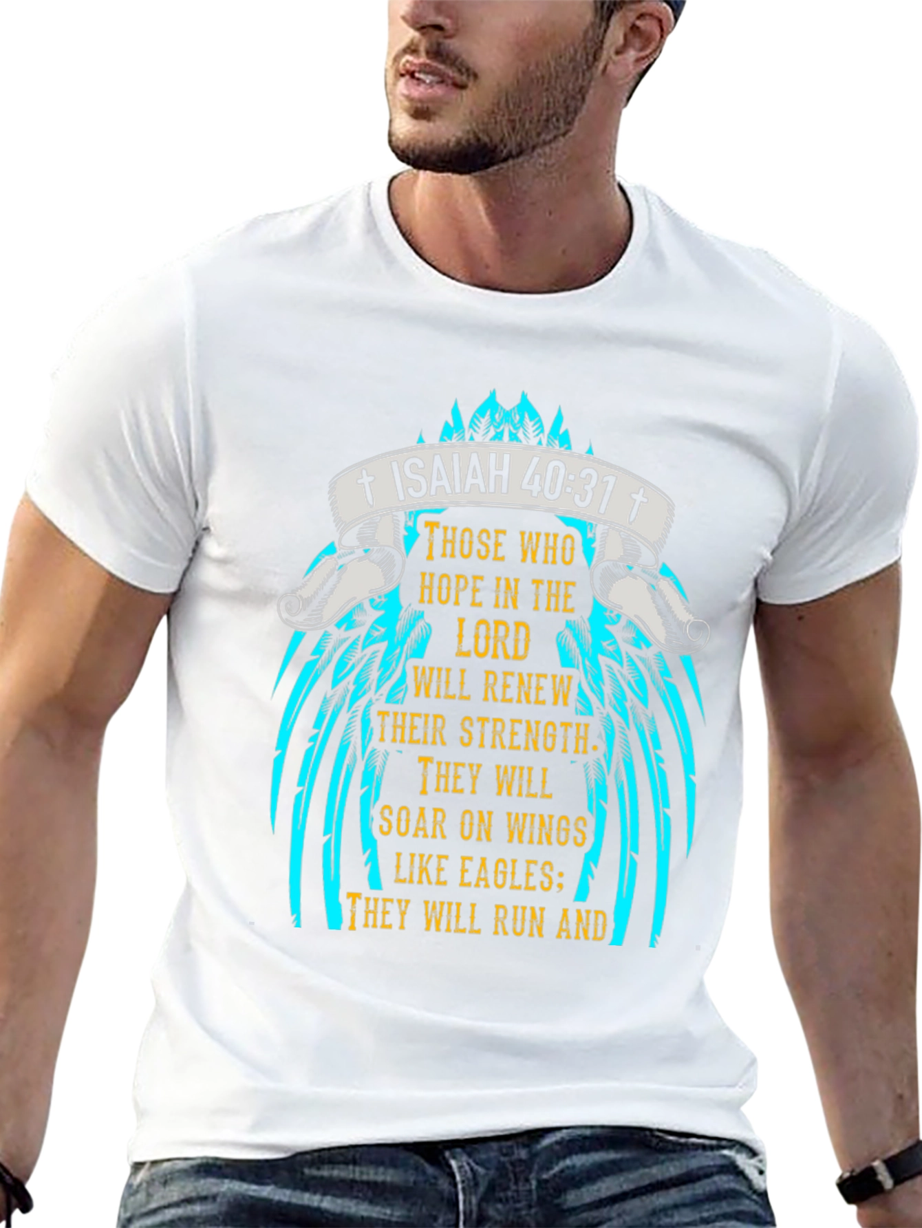 Isaiah 40:31 Christian T-Shirt