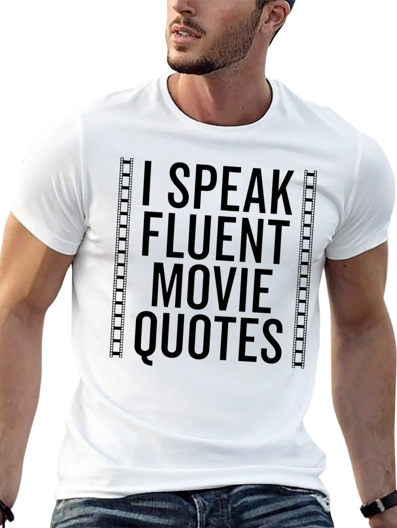 Fluent Movie Quotes T-Shirt - Black Graphic Tee