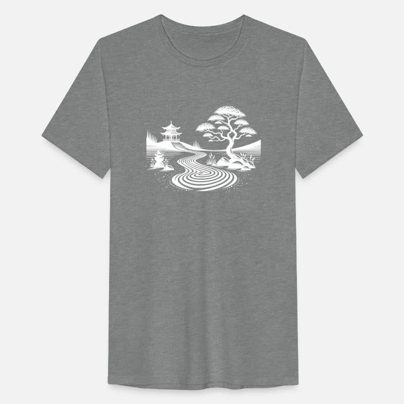 Meditative Balance Japanese Temple Garden