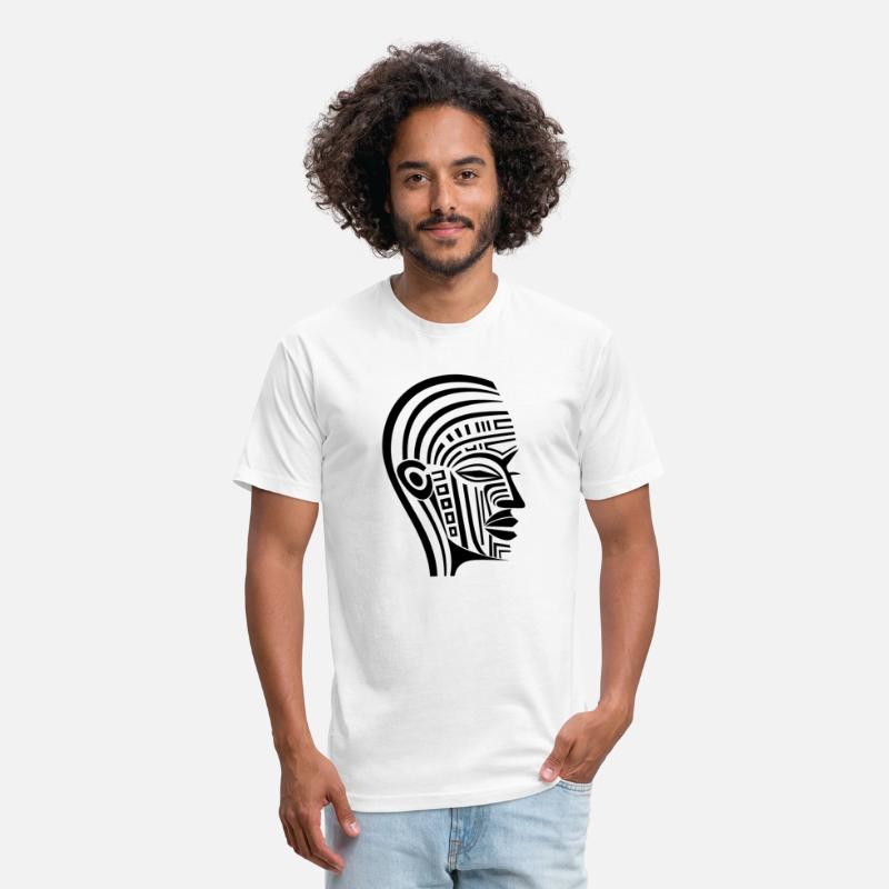 Minimal Tribal Woman Face