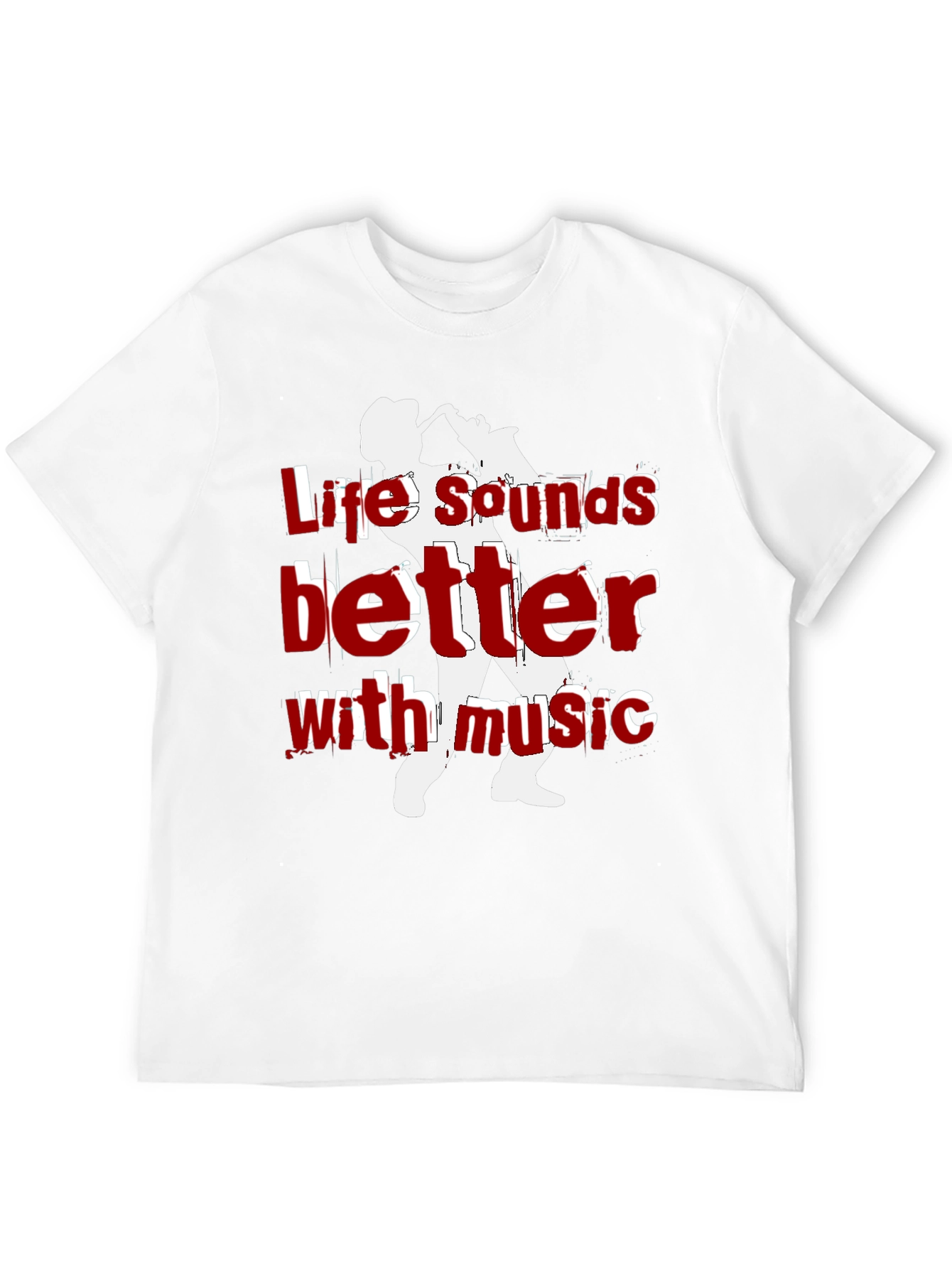 Life Sounds Better Music T-Shirt