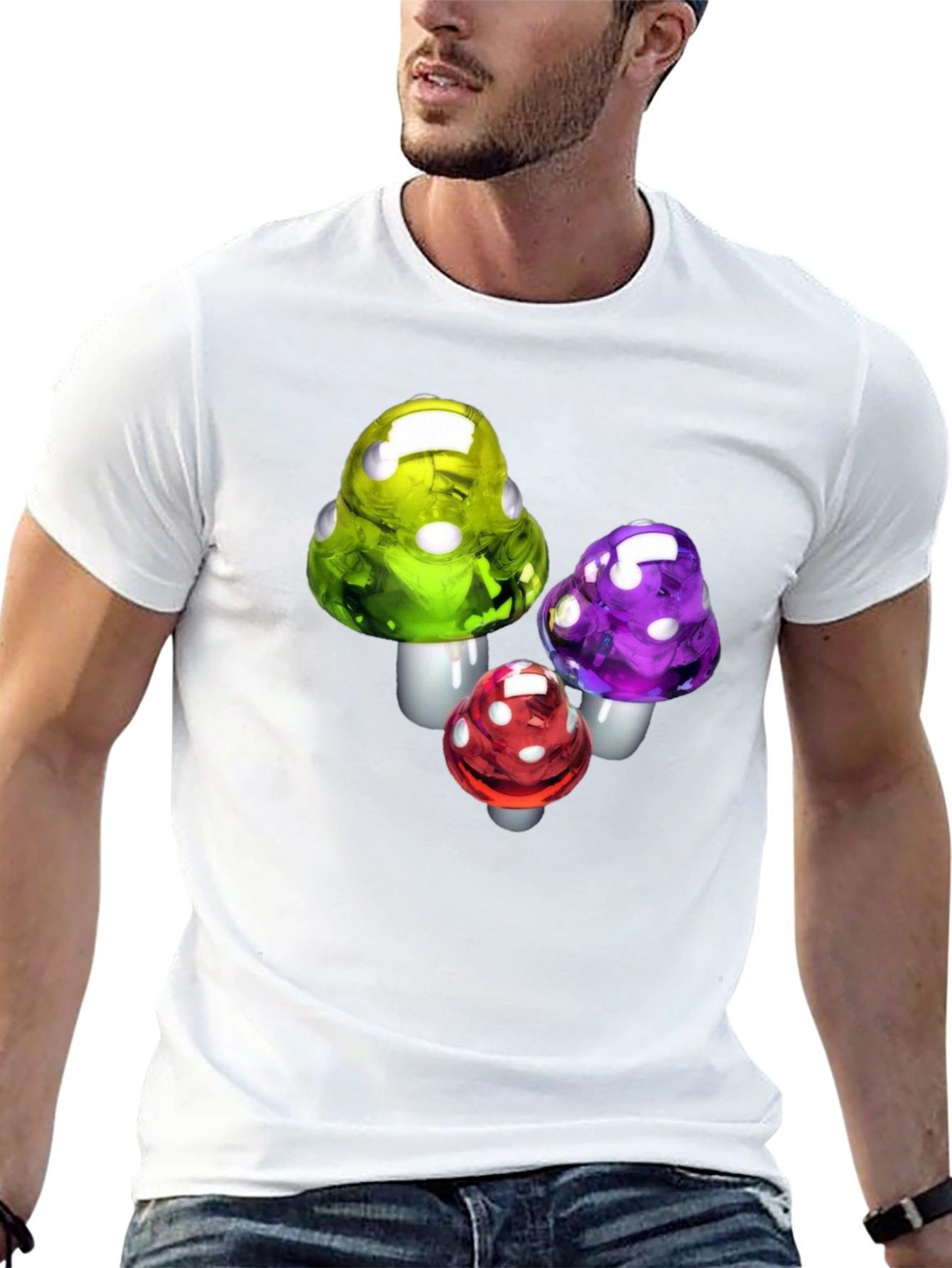 Mushroom T-Shirt - Funky Fungi Design