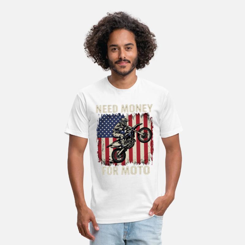 Need Money For Moto Funny American Biker Quote