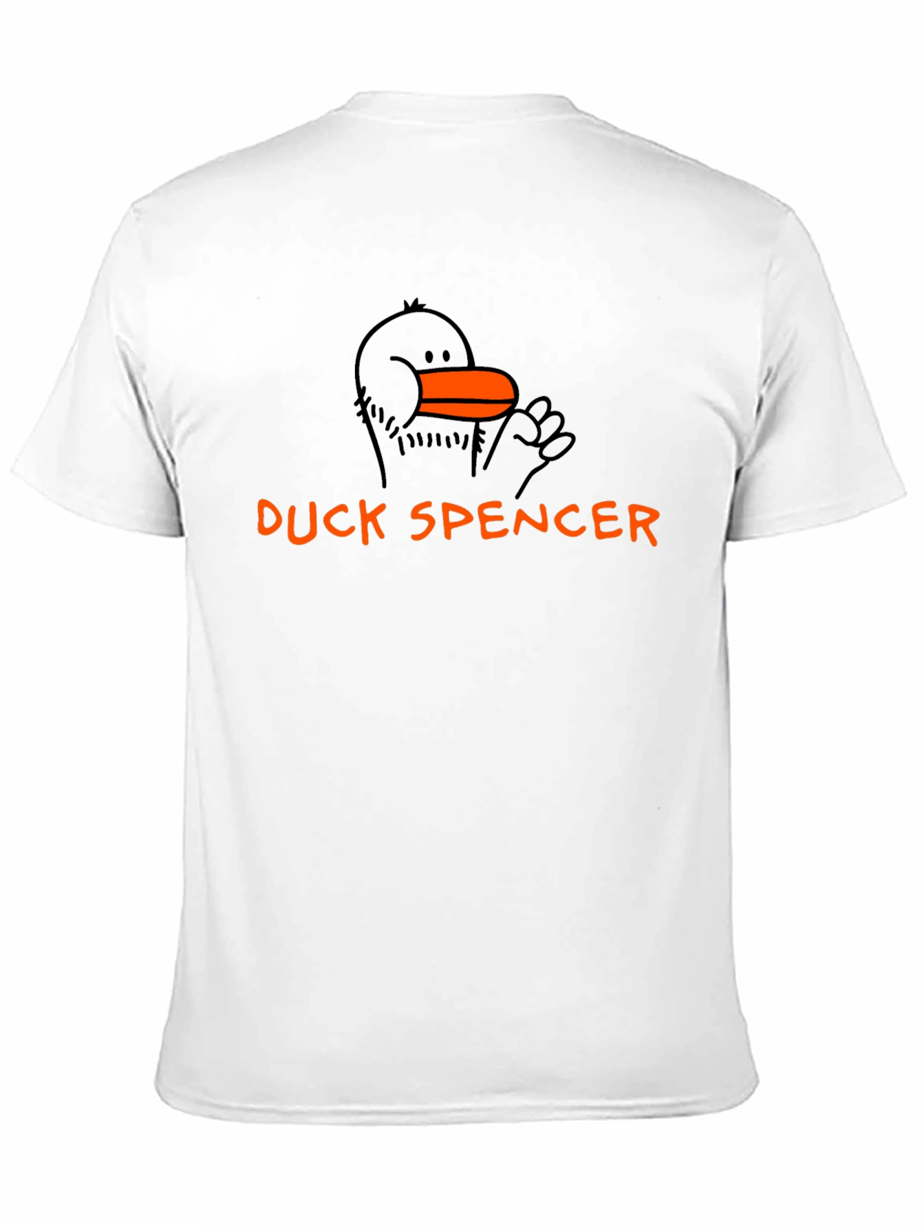 Duck Spencer T-Shirt - Quirky Graphic Tee
