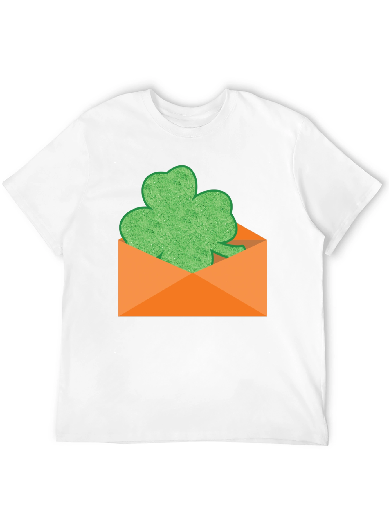 Lucky Clover Envelope T-Shirt - St. Patricks Day