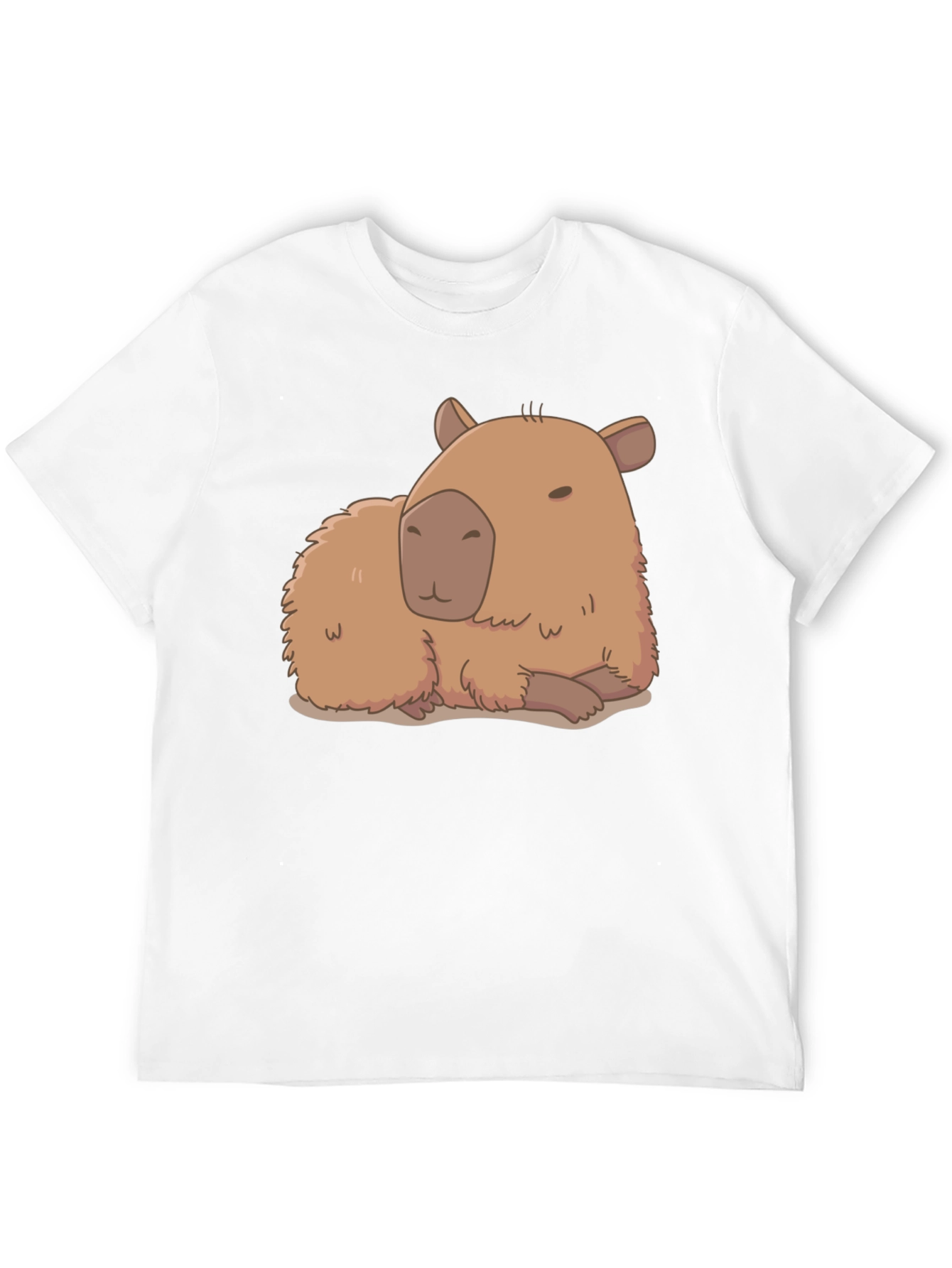 Capybara Graphic Tee - Relaxed Fit Cotton T-Shirt