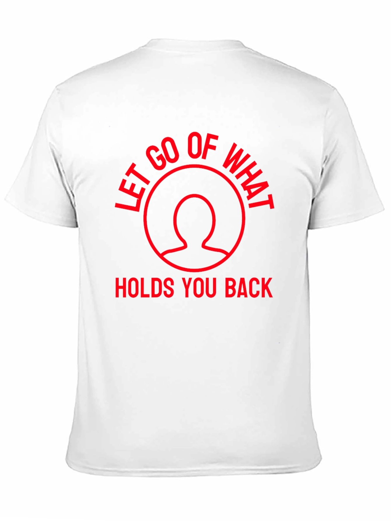Let Go Graphic Print Black T-Shirt