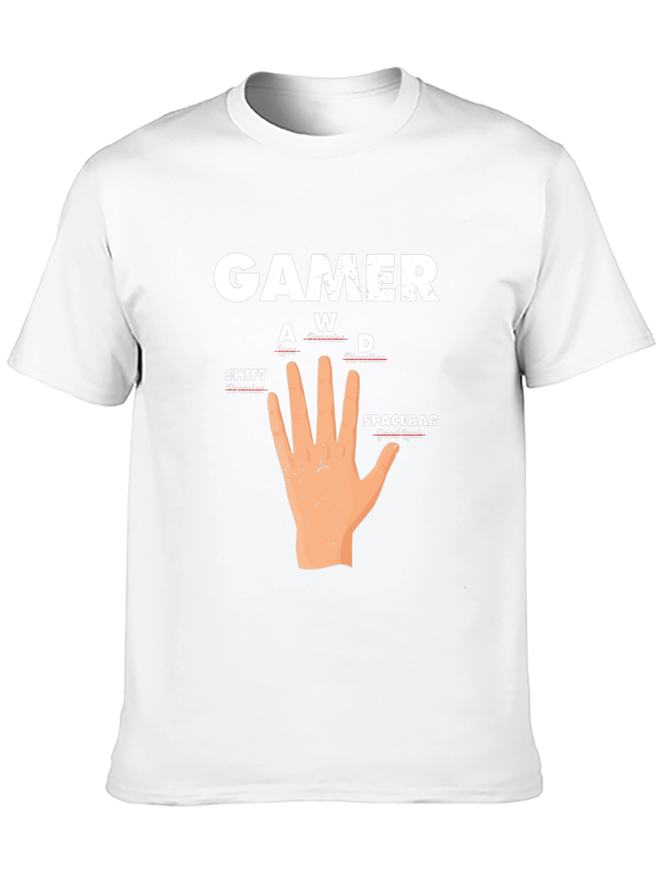 Gamer Hand T-Shirt - Funny Gaming Tee
